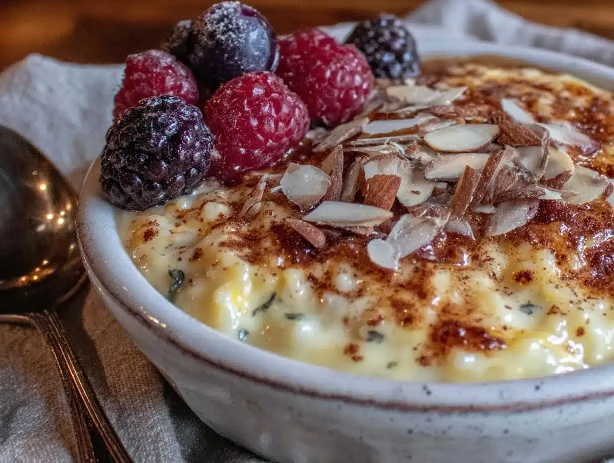 creamy rice pudding recipe preparation steps