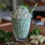 creamy shamrock shake recipe - featured image