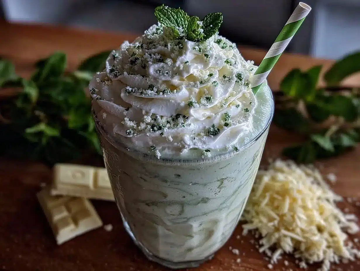 creamy shamrock shake recipe preparation steps