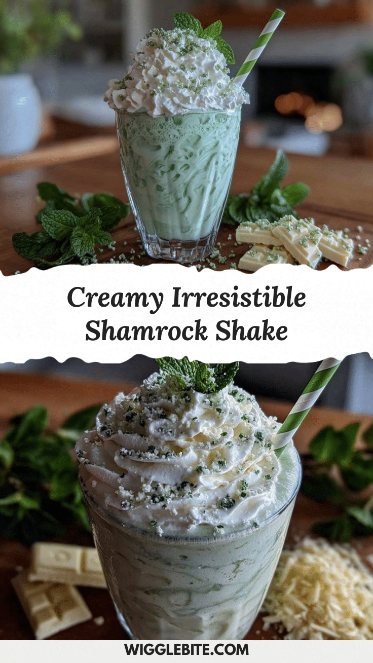 creamy shamrock shake recipe recipe