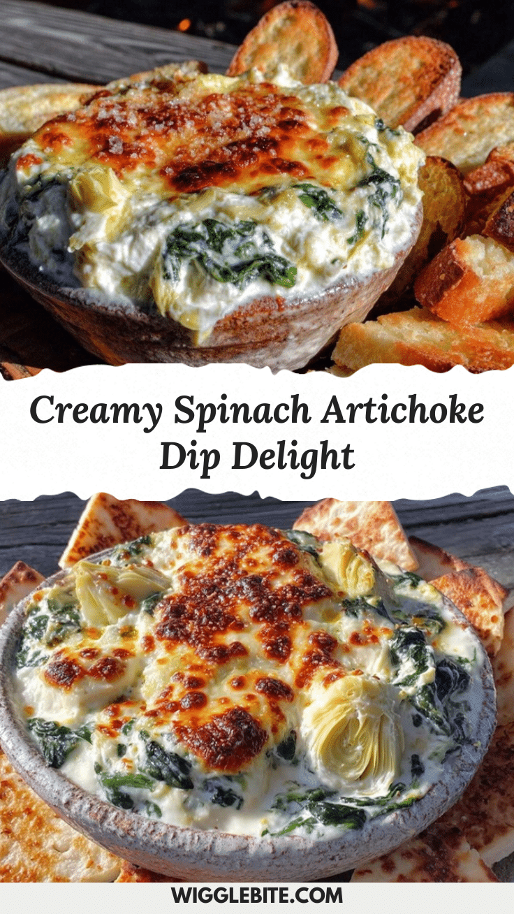 creamy spinach artichoke dip recipe