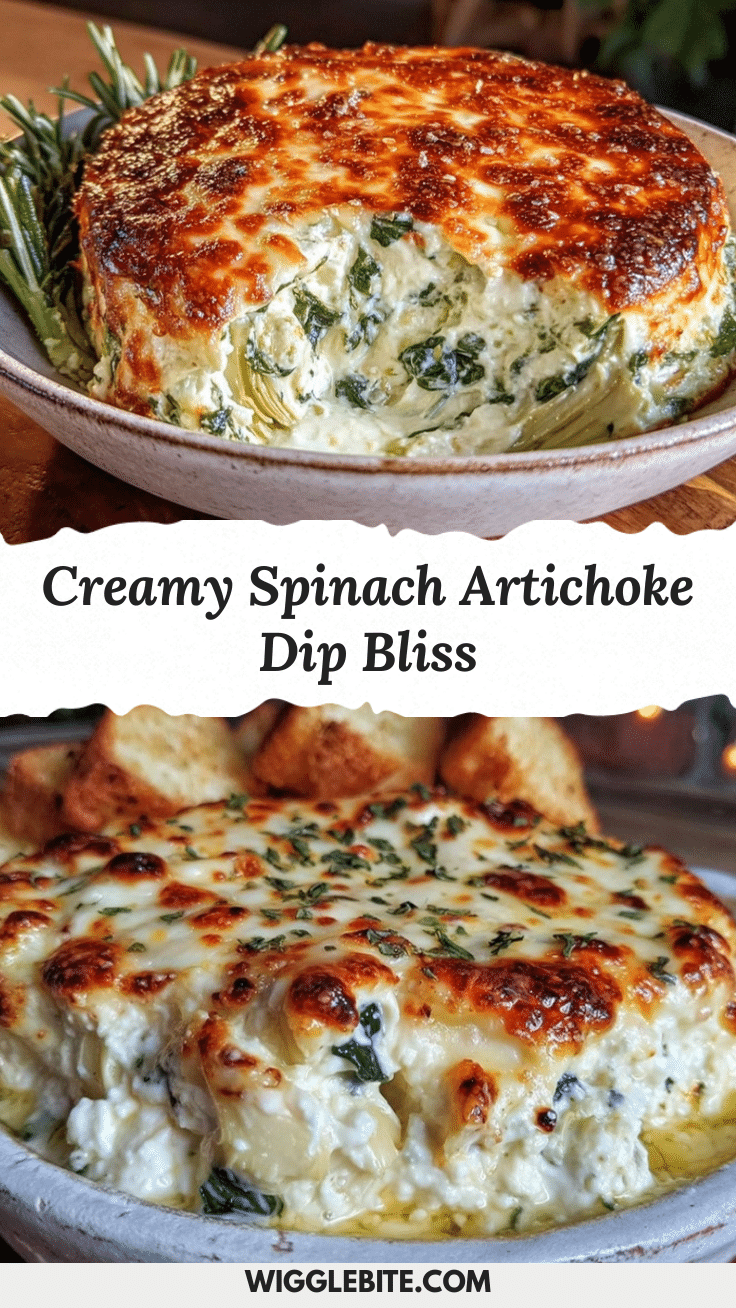 creamy spinach artichoke dip recipe