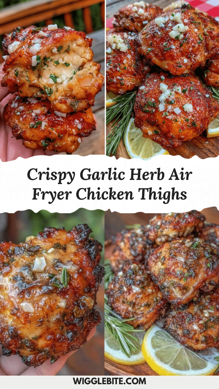 crispy air fryer chicken thighs recipe