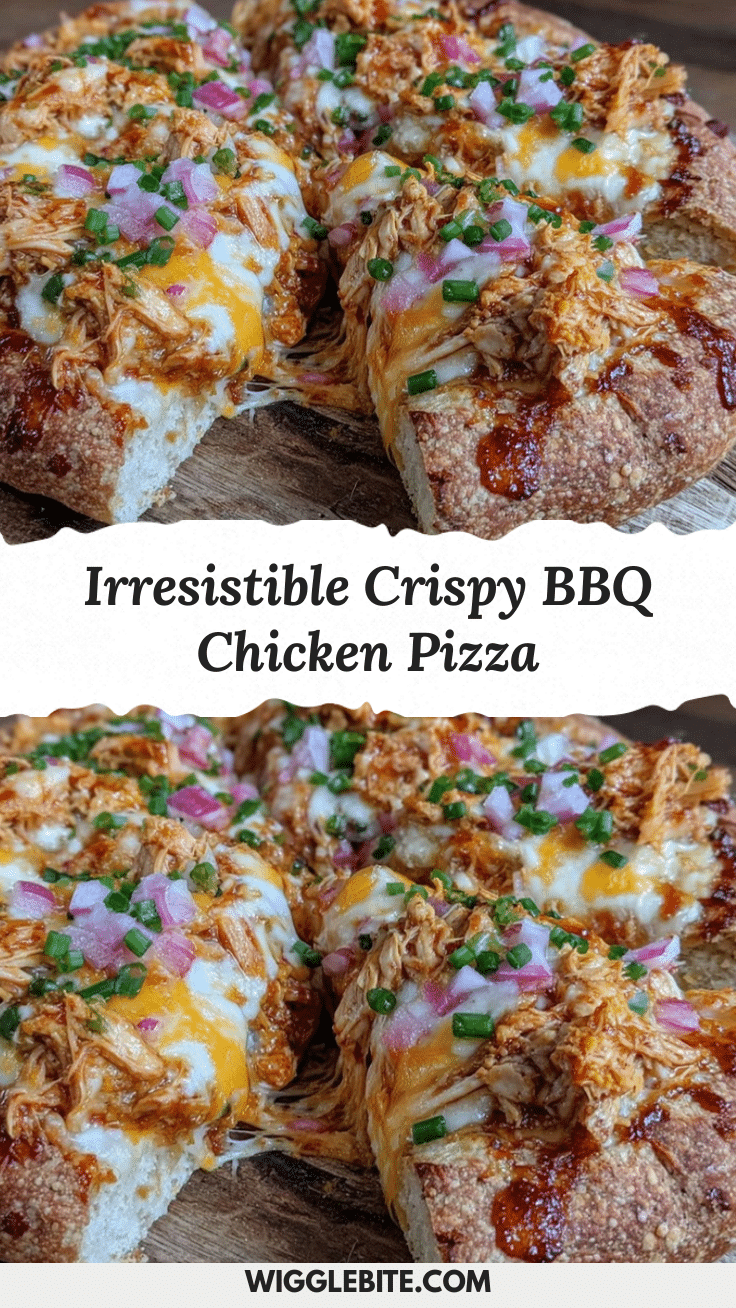 Crispy BBQ Chicken Pizza recipe