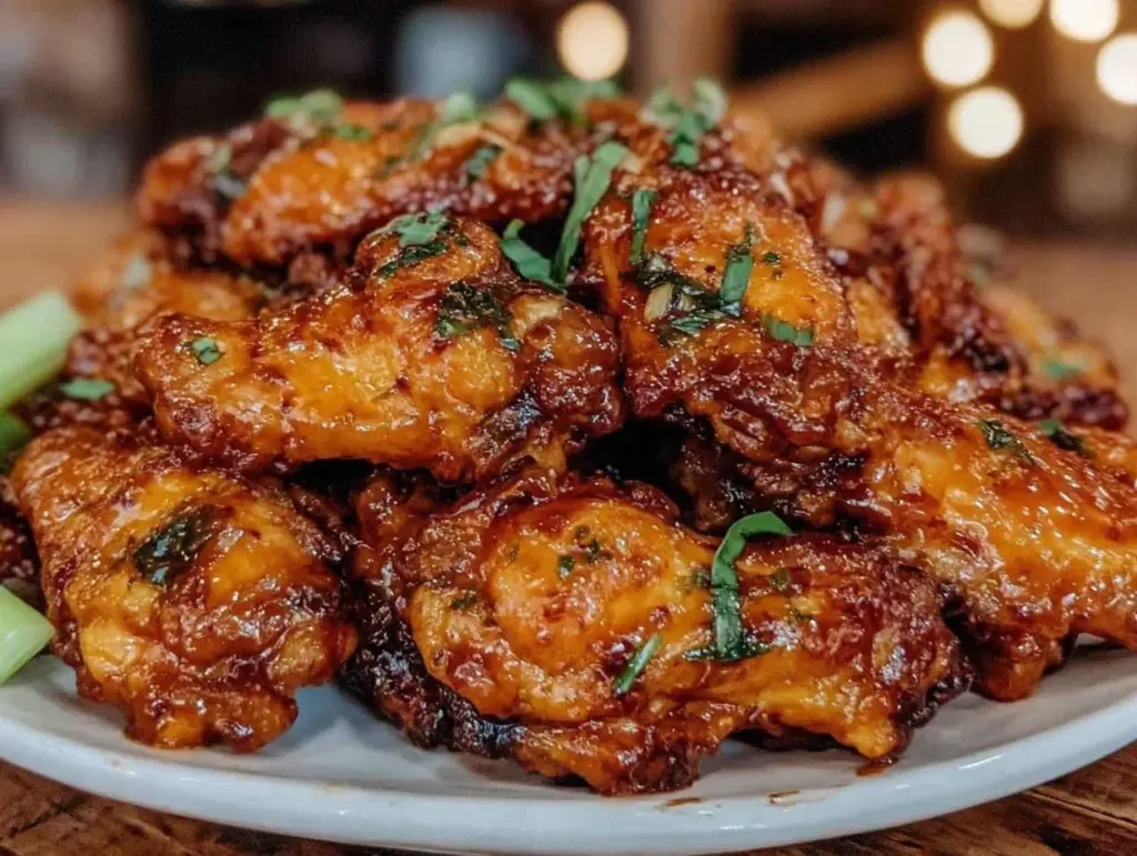 crispy buffalo wings recipe - featured image