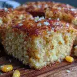 crispy buttery cornbread - featured image