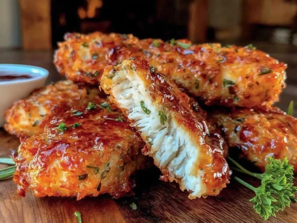 crispy chicken tenders - featured image