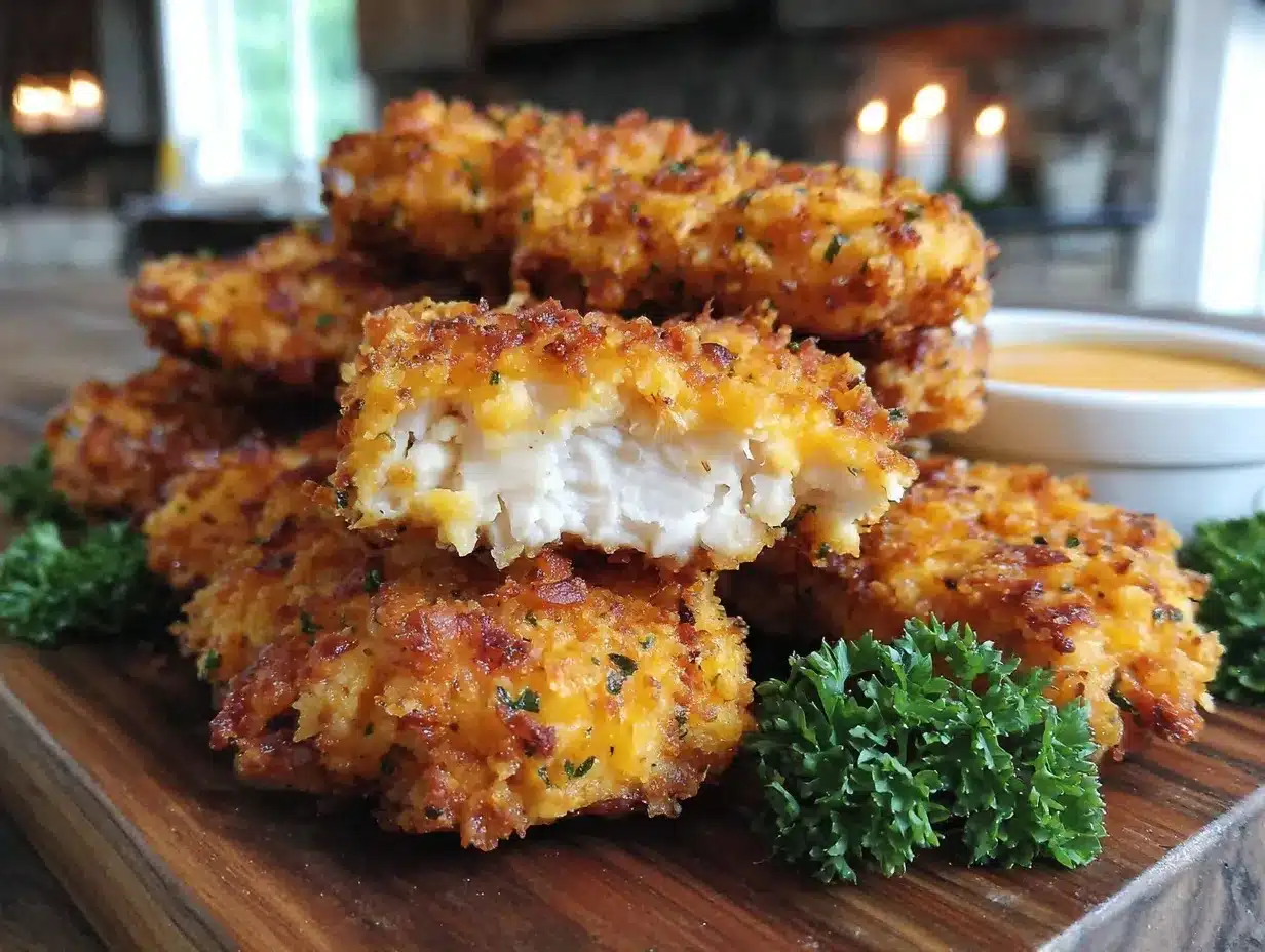 crispy chicken tenders preparation steps