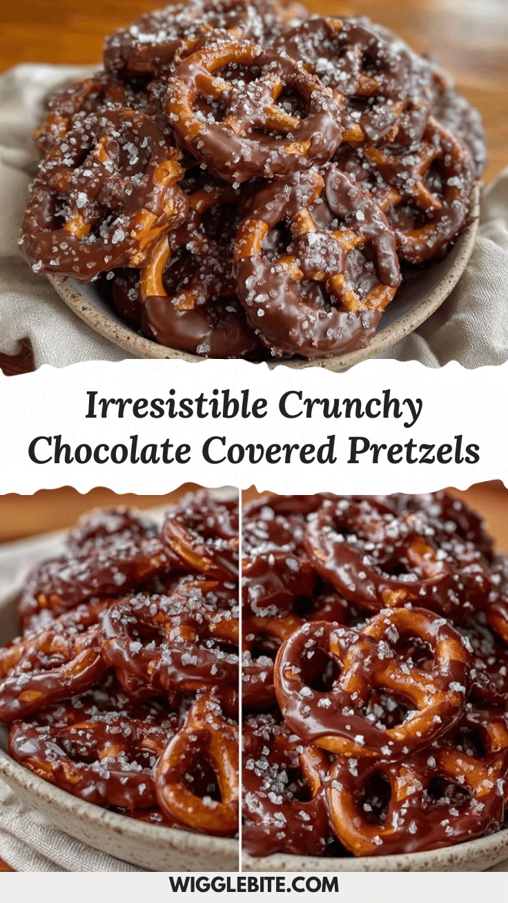crispy chocolate covered pretzels recipe