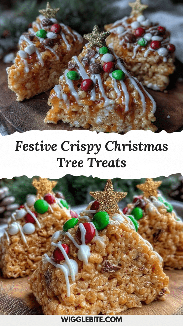 crispy christmas tree rice krispie treats recipe