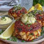 crispy crab cakes - featured image