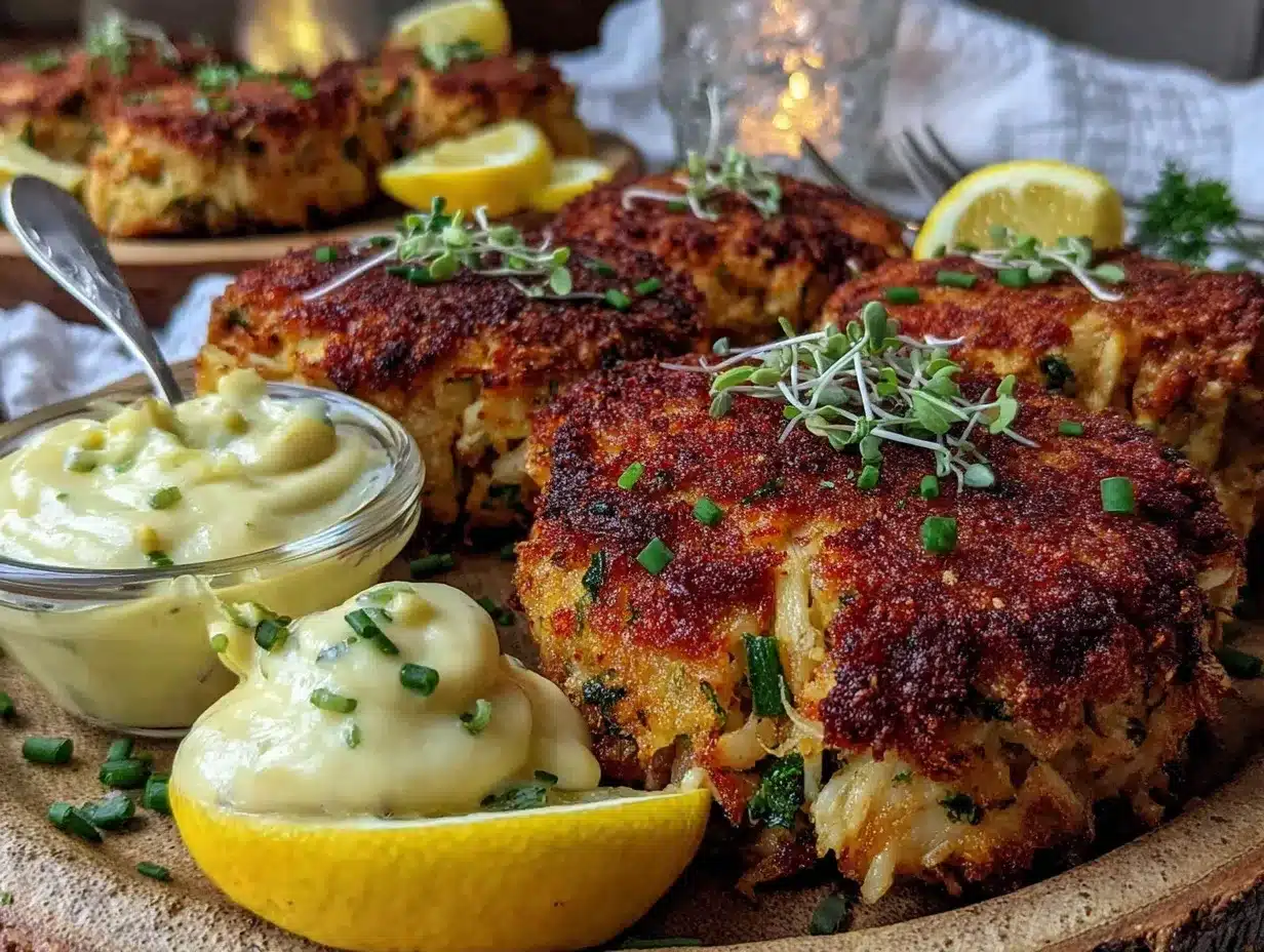crispy crab cakes preparation steps