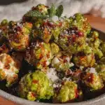 crispy green popcorn with matcha and mint - featured image