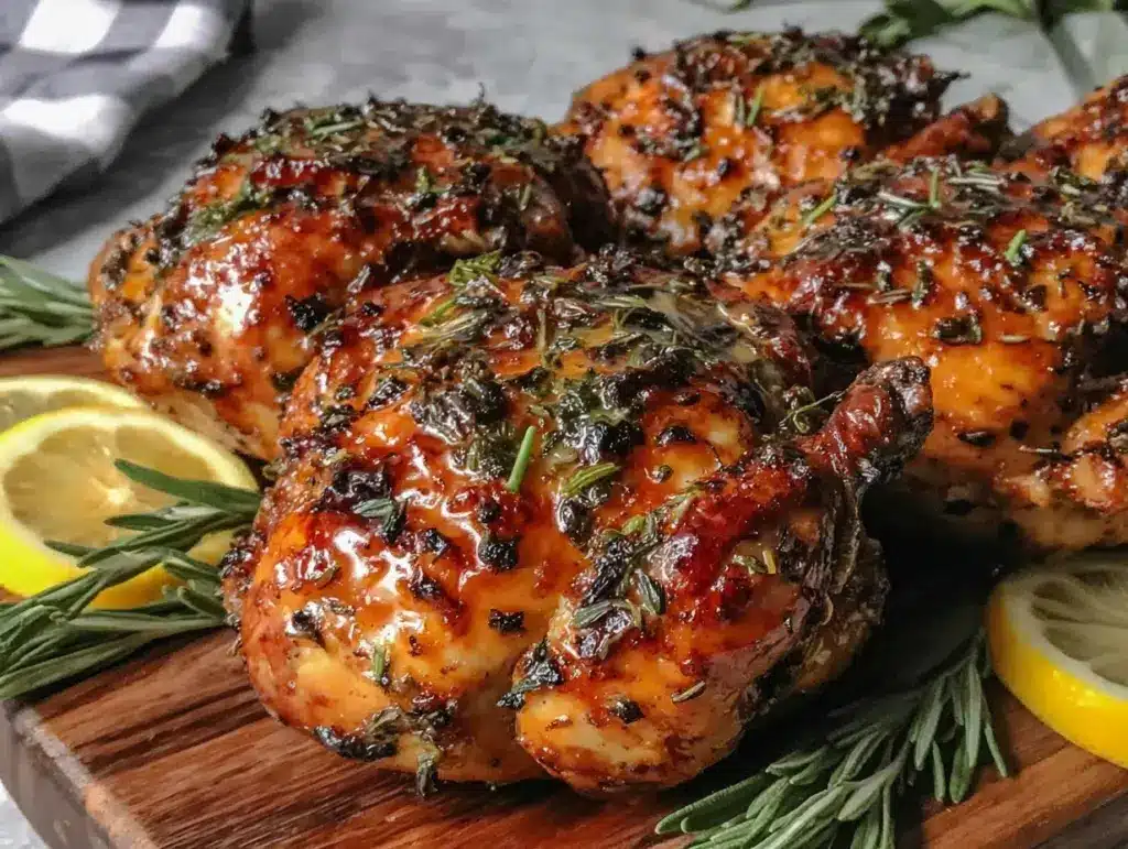 crispy herb-roasted Cornish game hens - featured image