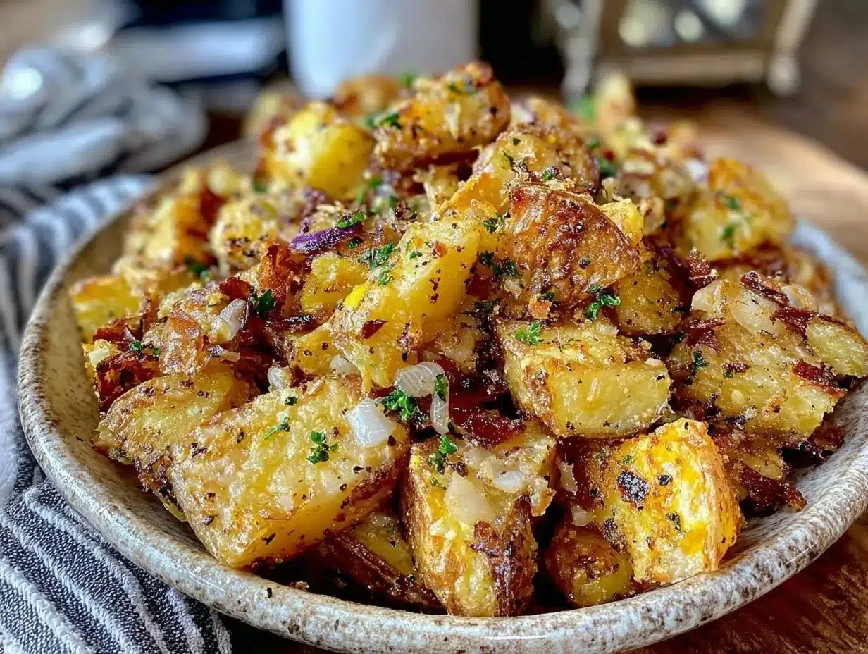 crispy home fries preparation steps