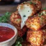crispy mozzarella sticks - featured image