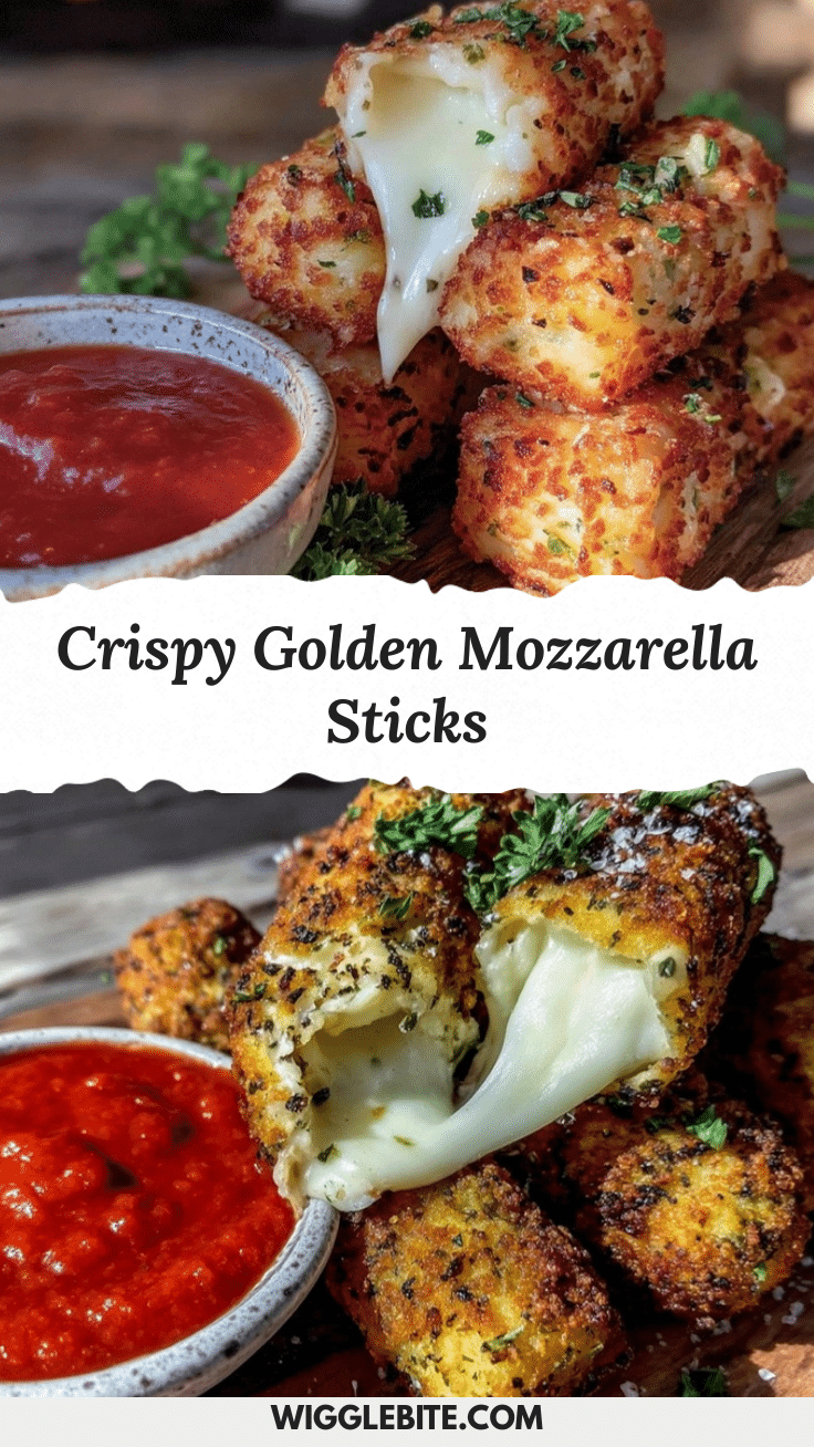 crispy mozzarella sticks recipe