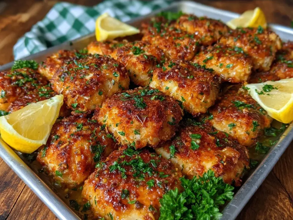 crispy Parmesan garlic chicken - featured image