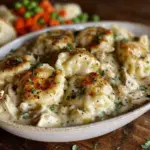 crockpot chicken and dumplings - featured image