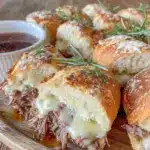 Crockpot French Dip Sandwiches - featured image