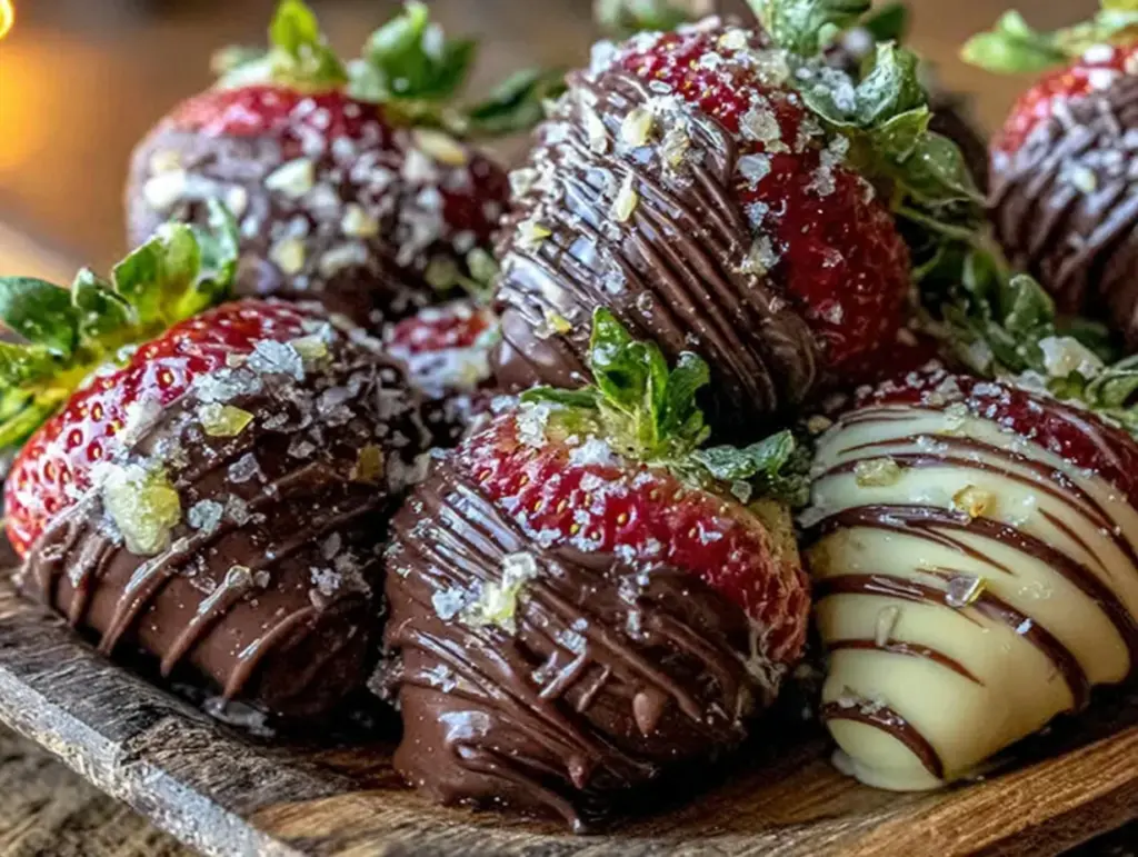 decadent chocolate-covered strawberries - featured image