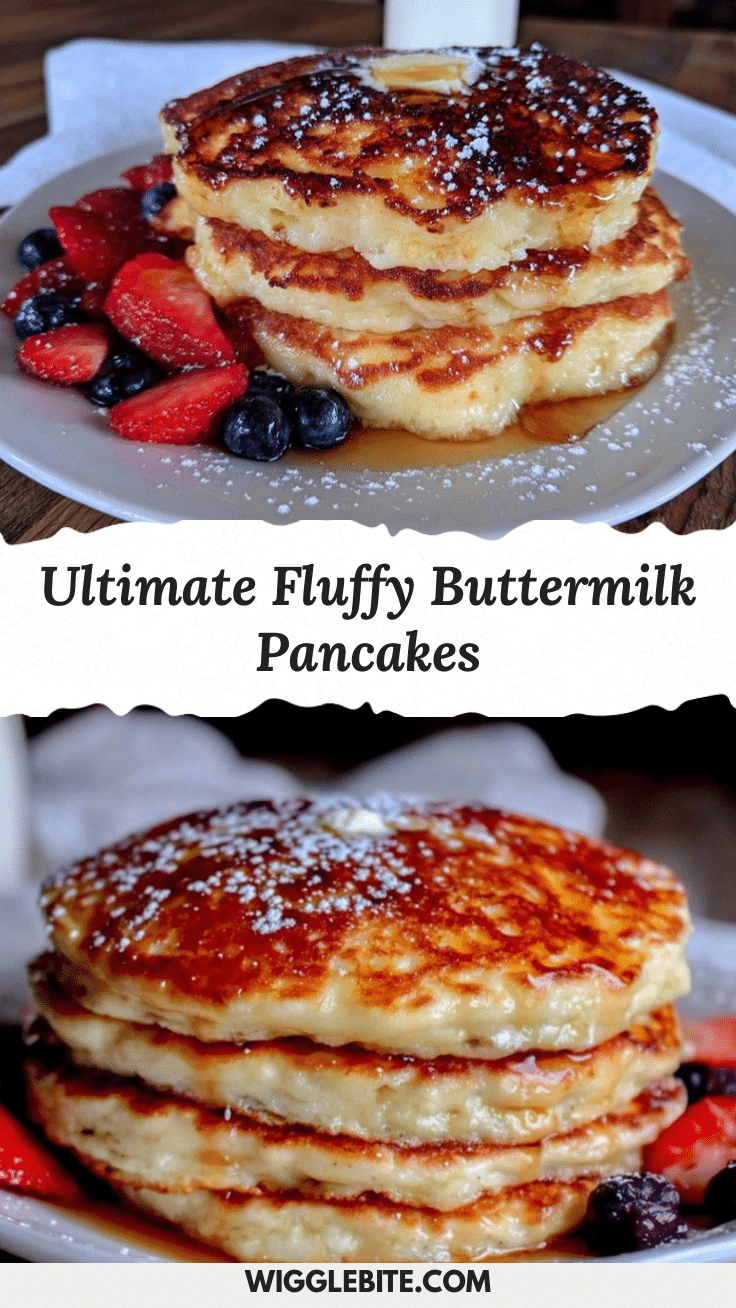 fluffy buttermilk pancakes recipe