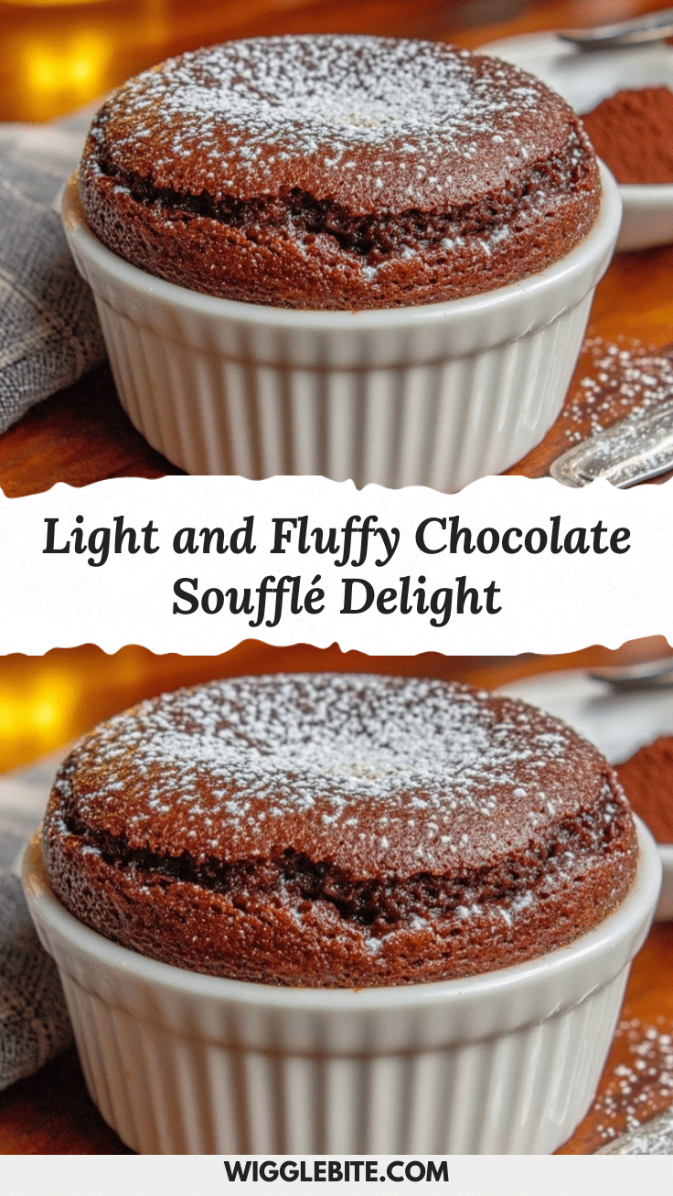 fluffy chocolate soufflé recipe