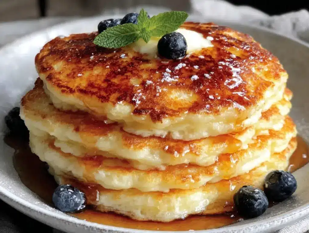 fluffy pancakes recipe - featured image