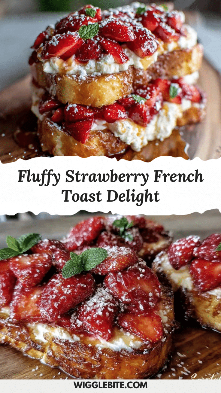 fluffy strawberry french toast delight recipe
