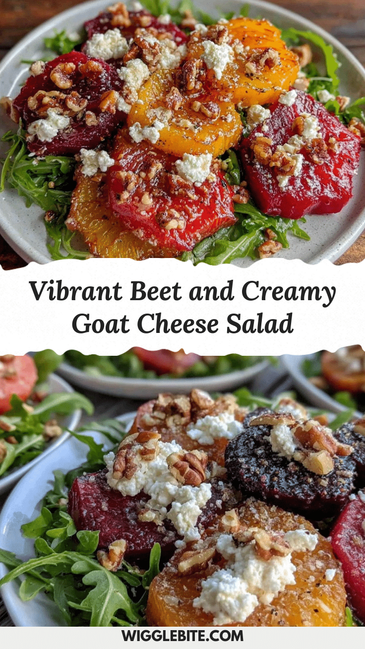 fresh beet and goat cheese salad recipe