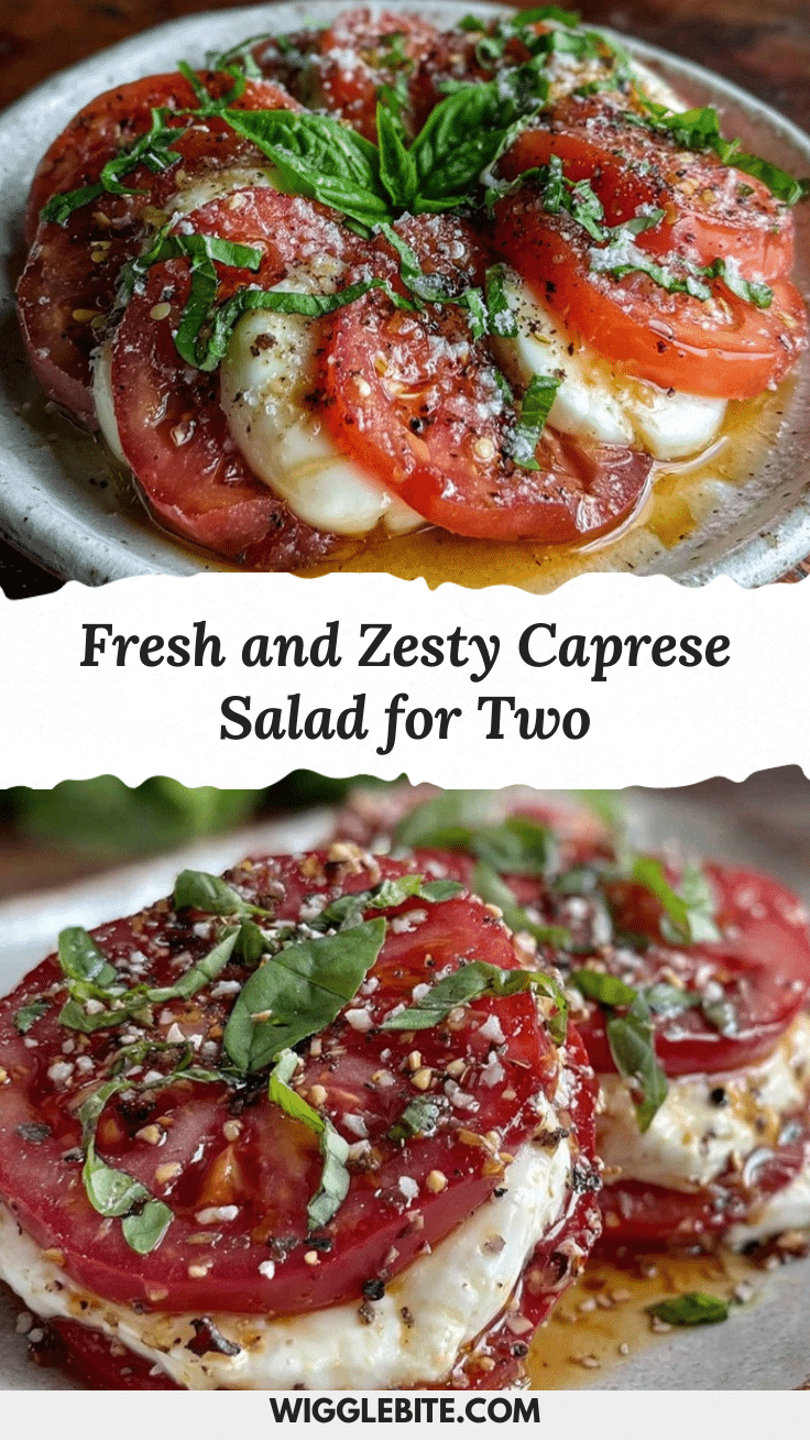 fresh Caprese salad recipe