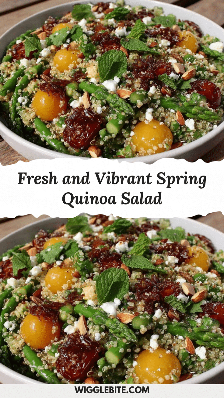 fresh spring quinoa salad recipe