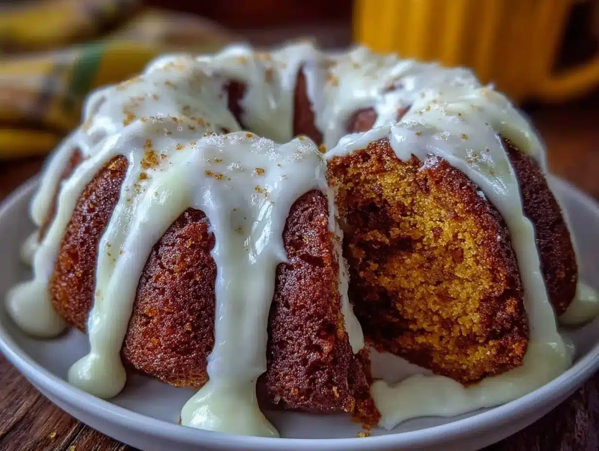 gingerbread bundt cake preparation steps