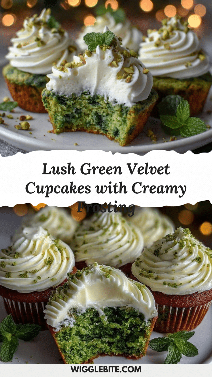 Green Velvet Cupcakes recipe