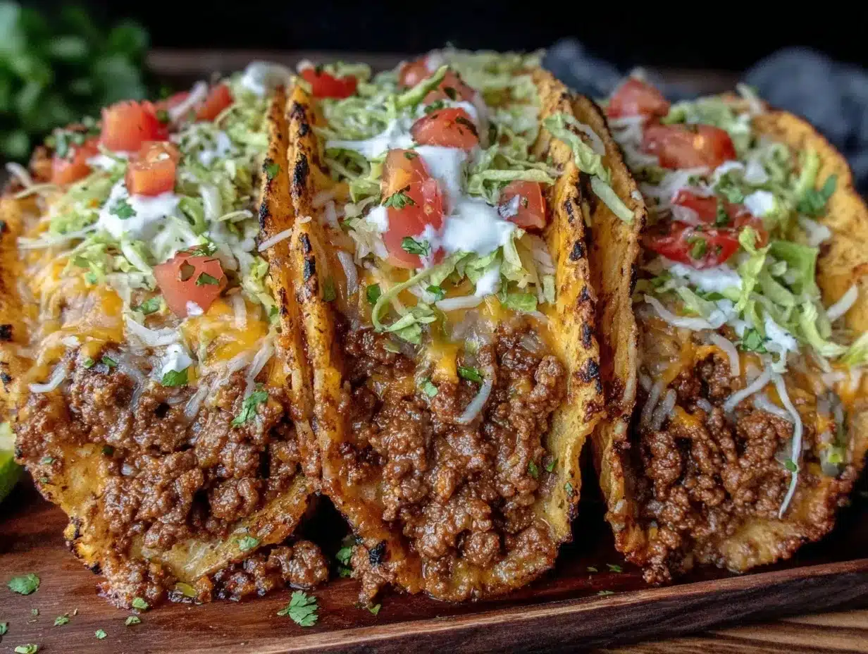 ground beef tacos preparation steps