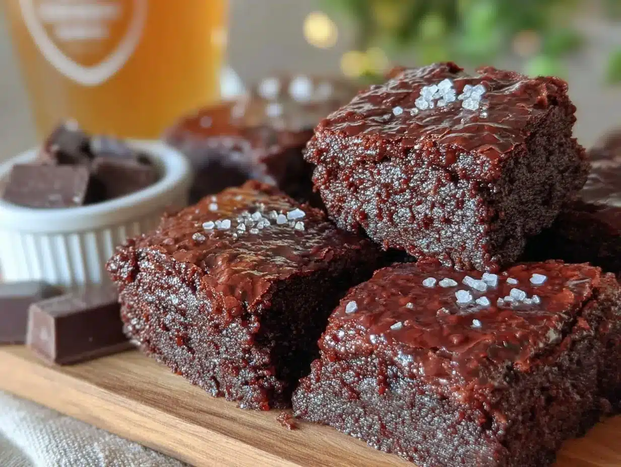 Guinness brownies preparation steps