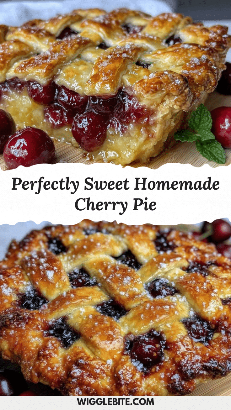 homemade cherry pie recipe