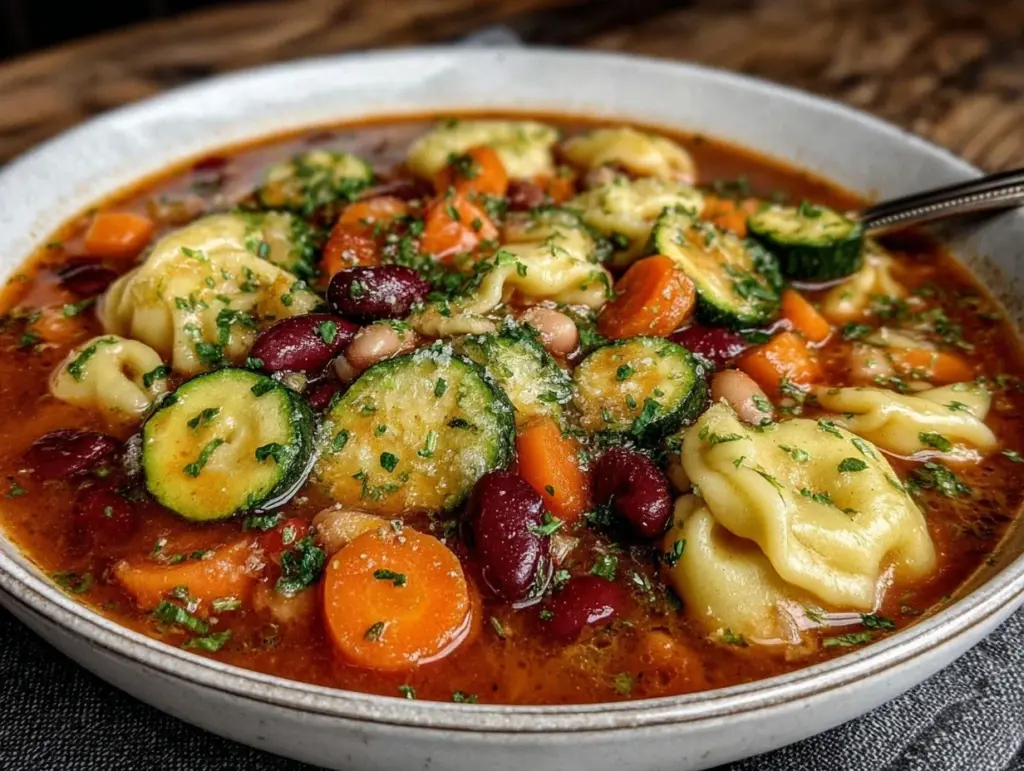 Instant Pot Minestrone Soup - featured image