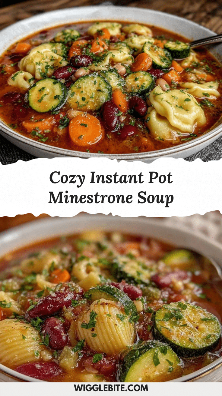 Instant Pot Minestrone Soup recipe