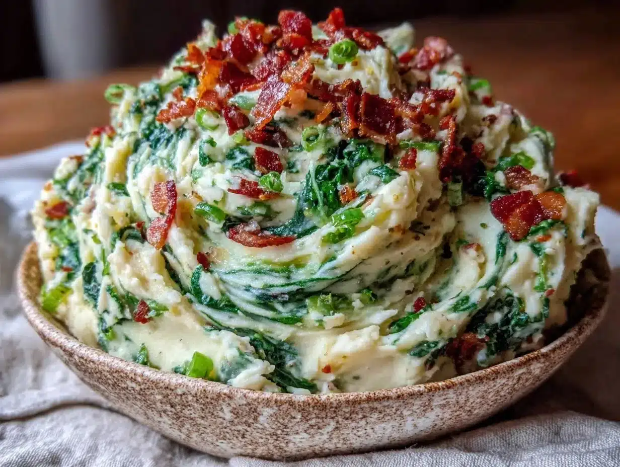 Irish Colcannon Mashed Potatoes preparation steps