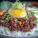 Korean Ground Beef Rice Bowls - featured image
