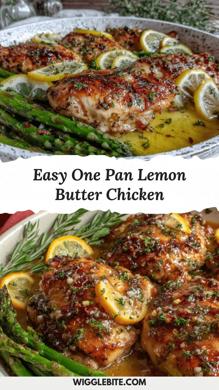 lemon butter chicken with asparagus recipe