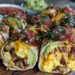 loaded breakfast burritos - featured image