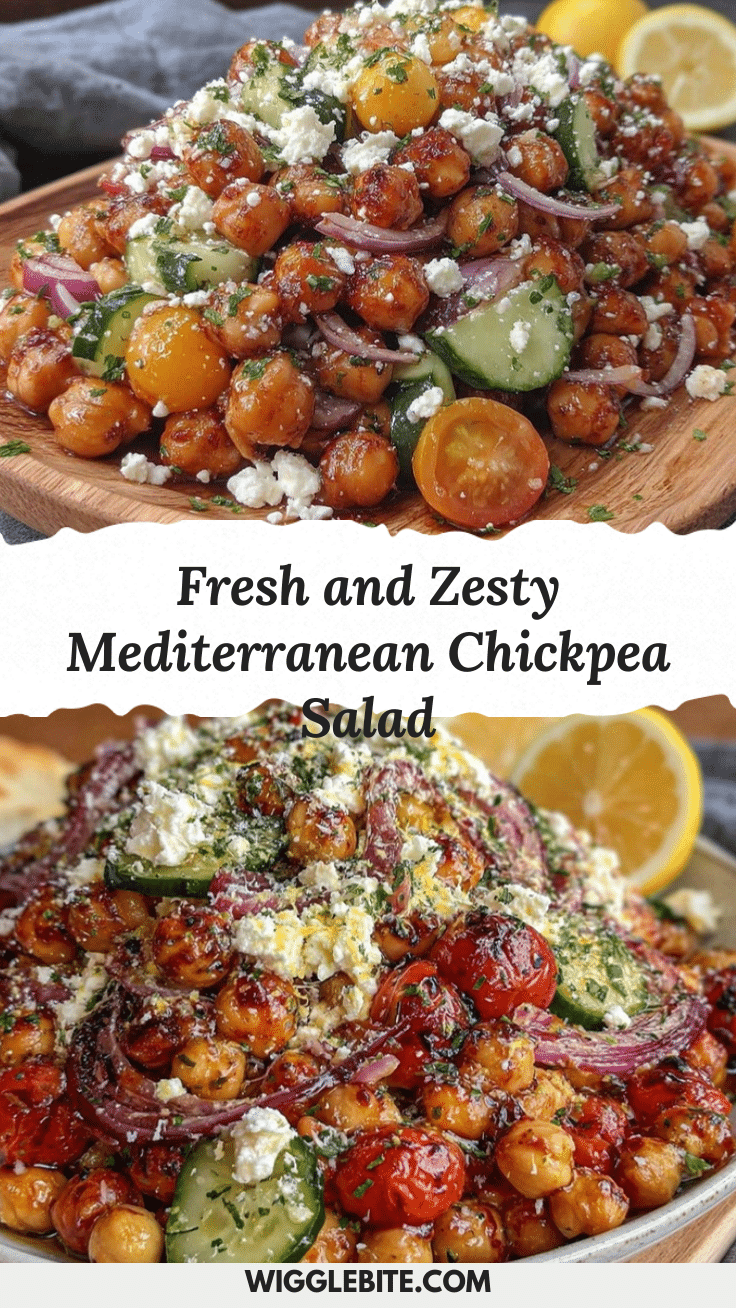 Mediterranean Chickpea Salad recipe