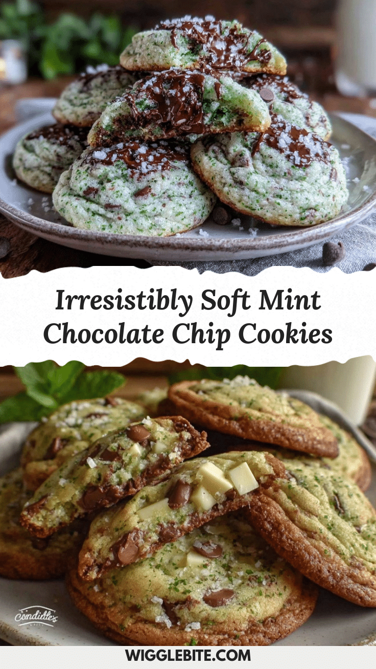 mint chocolate chip cookies recipe