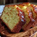 moist classic pound cake - featured image