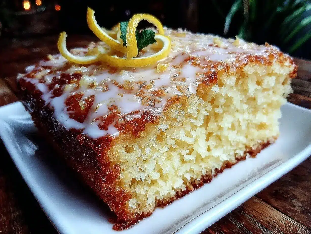 moist zesty lemon cake delight preparation steps