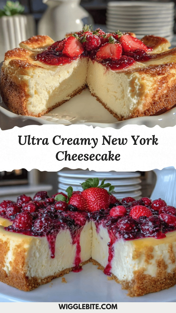 New York Style Cheesecake recipe