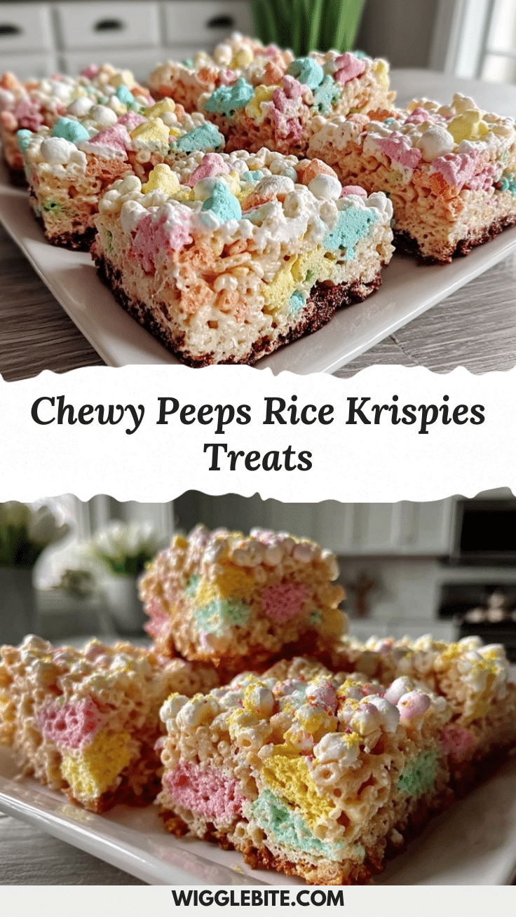Peeps Rice Krispies Treats recipe