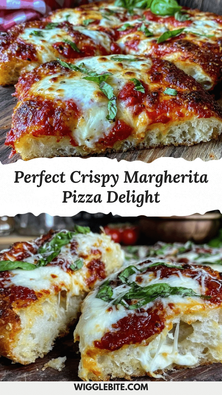 Perfect Crispy Margherita Pizza recipe